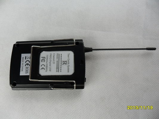 Systèmes audio noirs de radio de guide touristique de dispositif du guide 008C pour la tache scénique