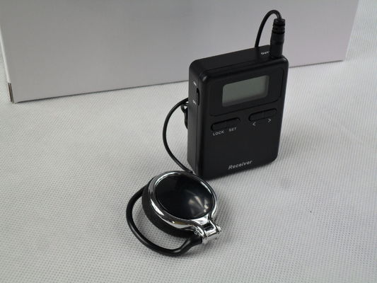 mini émetteur et récepteur audio sans fil de système du guide 008A pour la tache scénique