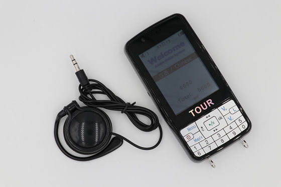 Système de guide touristique de Bluetooth de grand écran avec la batterie au lithium portative de récepteur