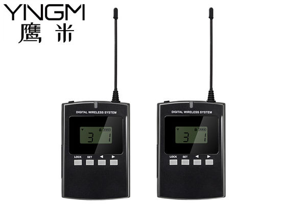 23 système audio 250KHz 823MHz de guide de double radio d'entretien de la Manche 008B