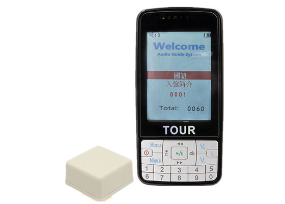 Équipement audio de visite de RFID jusqu'à 8 mémoire des langues 32G