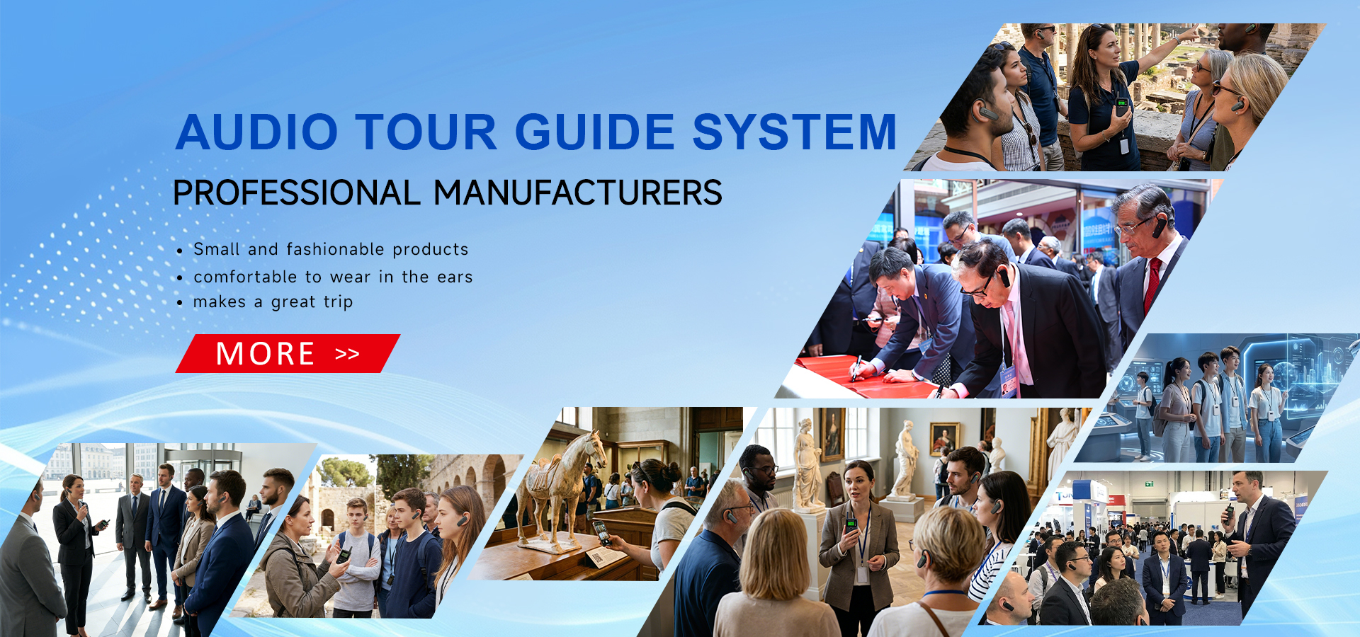 qualité Système audio du guide Usine